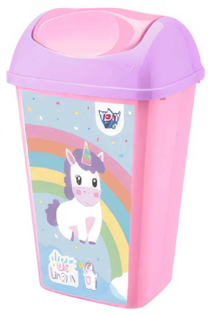Lixeira infantil unicórnio